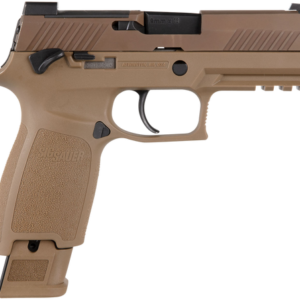 Sig Sauer P320 M18 9mm, 3.9" Barrel, Coyote Tan, Optic Ready, 21rd