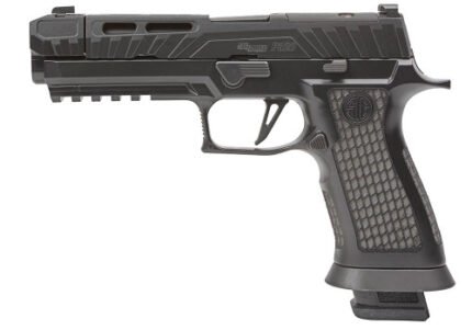 Sig Sauer P320 Spectre 9mm, 4.6" Barrel, Black Cerakote, 10rd