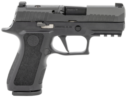 Sig Sauer P320 XCompact 9mm, 3.6" Barrel, Black, Optic Ready, 10rd