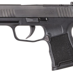 Sig Sauer P365 380 ACP, 3.1" Barrel, Black, Optic Ready, 10rd