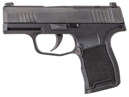 Sig Sauer P365 380 ACP, 3.1" Barrel, Black, Optic Ready, 10rd