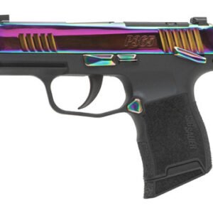 Sig Sauer P365-380 Rainbow .380 ACP, 3.1" Barrel, Optics Ready, Rainbow Titanium, 10rd Mag