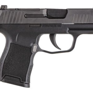 Sig Sauer P365 9mm, 3.1" Barrel, Black, MA Compliant, 10rd