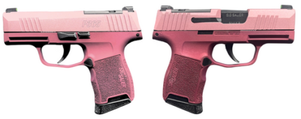 Sig Sauer P365 9mm, 3.10" Barrel, TWO TONE BLUSH PINK, Optic Ready, 10rd, Limited Edition