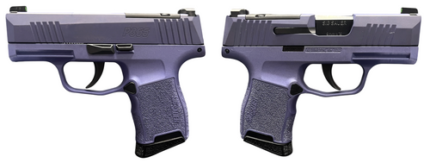 Sig Sauer P365 9mm, 3.10" Barrel, TWO TONE PURPLE, Optic Ready, 10rd, Limited Edition