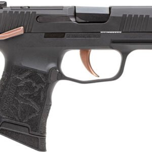 Sig Sauer P365 Rose 380 ACP, 3.1" Barrel, Black, Rose Accents/Grip, Optic Ready, 10rd
