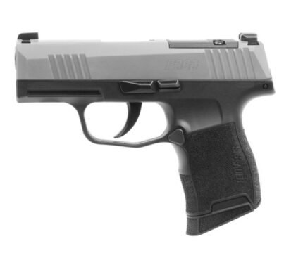 Sig Sauer P365 Striker Fired Sub-Compact, 9MM, 3.1" Barrel, SS Slide, Black Frame, XRAY3 Day/Night Sights, 2 Magazines, 10 Rounds