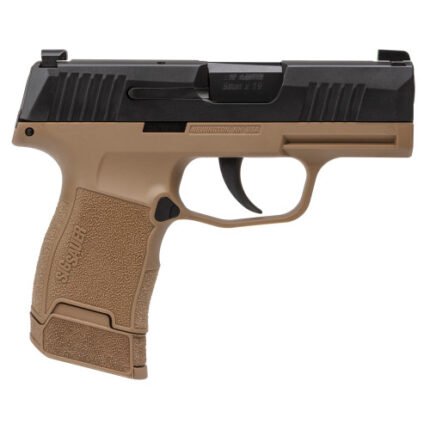 Sig Sauer P365 TALO Exclusive 9mm, 3.1" Barrel, Flat Dark Earth Frame, Black Slide, 17rd