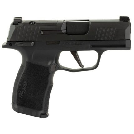 Sig Sauer P365X 9mm, 3.1" Barrel, Black, Optic Ready, Manual Safety, 12rd