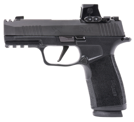 Sig Sauer P365X Macro Comp Romeo-X Optic, 9mm, 17 rd 3.1" Barrel. Black