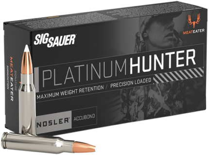 Sig Sauer Platinum Hunter 300 Winchester Magnum, 180gr, Accubonded Ballistic Tip, 20rd Box