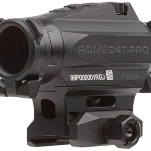 Sig Sauer Romeo 4T-Pro Sight, 1x20mm, Black, 2 MOA Red Quad Ballistic Circle Reticle