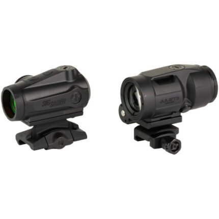Sig Sauer Romeo 5 Gen II/Juliet3-Micro Red Dot Magnifier Combo Kit, 1x20mm/3x22mm, Black, 2 MOA Dot