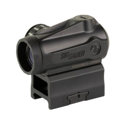 Sig Sauer Romeo MSR Gen 2 Green Dot Sight, 1x20mm, Black, Illuminated 2 MOA Dot