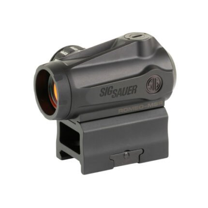 Sig Sauer ROMEO MSR Gen 2 Red Dot Sight, 1x20mm, Black, Illuminated 2 MOA