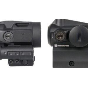 Sig Sauer Romeo MSR/Juliet Combo Kit, 3x22mm, Black, 2 MOA Red Dot Reticle
