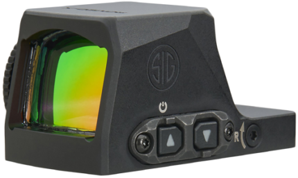 Sig Sauer Romeo-X Pro Enclosed Reflex Sight, 1x24mm, Black, 3 MOA Red Dot Reticle