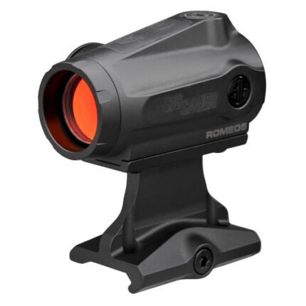 Sig Sauer Romeo5 Gen 2 Elite Reflex Sight, 1x20mm, Black, Quad Ballistic Circle Dot 2.0 Reticle, Includes 1.93" Mount
