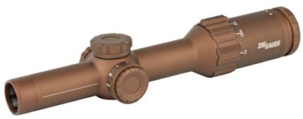 Sig Sauer TANGO6T Scope, 1-6x24mm, Flat Dark Earth, FL-6 Hellfire Reticle