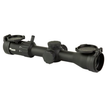Sig Sauer Whiskey 4 Scope, 2.5-10x42mm, Black, Illuminated Hellfire Quadplex Reticle