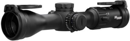 Sig Sauer Whiskey 4 Scope, 2.5-10x42mm, Black, Quadplex Reticle