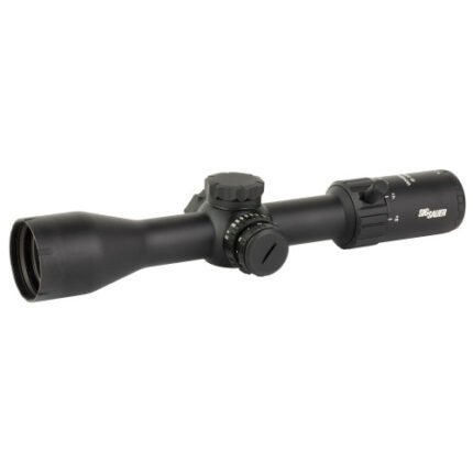 Sig Sauer Whiskey 4 Scope, 3-12x44mm, Black, Hellfire Quadplex Illuminated Reticle