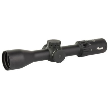 Sig Sauer Whiskey 4 Scope, 3-12x44mm, Black, Quadplex Reticle
