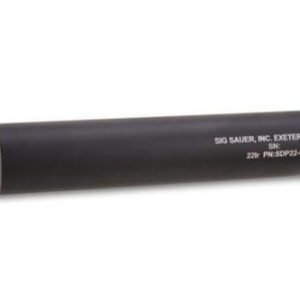 Sig SDP22 Rimfire Suppressor, .22 LR, Aluminum & SS
