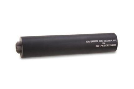 Sig SDP22 Rimfire Suppressor, .22 LR, Aluminum & SS