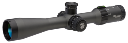 Sig Tango4 4-16x 44mm Obj 24.10-6.3 ft @ 100 yds FOV 30mm Tube Black Illuminated MOA Milling (FFP)