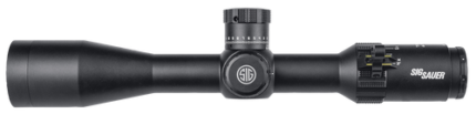 Sig Tango4 4-16x 44mm Obj 24.10-6.30 ft @ 100 yds FOV 30mm Tube Black Illuminated MOA DEV-L (FFP)