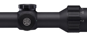 Sig Tango6T 1-6x 24mm Obj 105.80-17.70 ft @ 100 yds FOV 30mm Tube Black Illuminated 762 Extended Range (FFP)