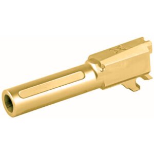 True Precision Barrel 9mm, Gold Nitride, For Sig P365