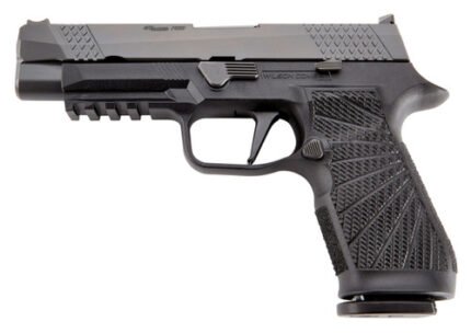 Wilson P320 9mm, 4.7" Barrel, Fiber Optic Sights, Black, 17rd