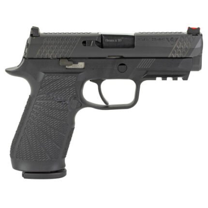 Wilson P320 Carry 9mm, 3.9" Barrel, Black, Sunburst Grips, 17rd