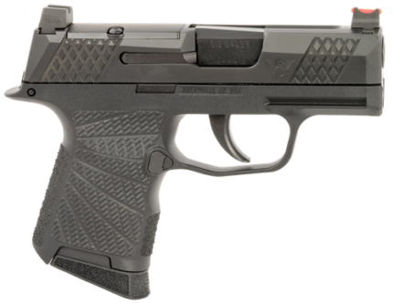 Wilson Sig Sauer P365 9mm, 3.1" Barrel, Black, Sunburst Grips, 10rd