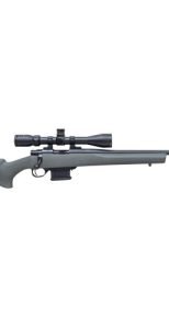 Howa 1500 22 ARC, 22" Threaded Barrel, Green Stock, Black Rec, Gamepro 4-12x40mm Scope, 5rd