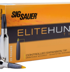 Sig Elite Hunter Tipped 6mm Creedmoor 100gr, Controlled Expansion Tip, 20rd Box