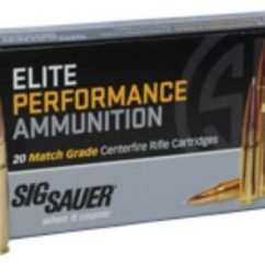 Sig Elite Match Grade .300 Blackout, 125gr, OTM, 20rd Box