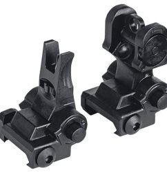 Sig M400 Tread Adjustable Flip-Up Sights, Front and Rear Set