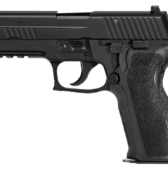 Sig P226 9mm, 4.4" Barrel, SA/DA, Metal Frame, Siglite NS, Black, 10rd