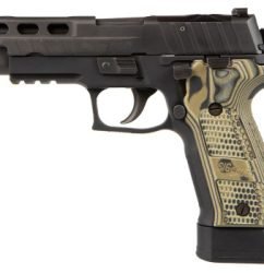 Sig P226 PRO-CUT 9mm, 4.4" Barrel, X-Ray3, G10 Muscus, Black, 15rd/20rd