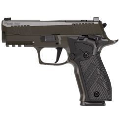 Sig P226, X-Series Legion 9mm, 3.8" Barrel, Cerakote Finish, Legion Gray, Sig-Loc Pro Optics Ready Slide, X-Ray 3 Night Sights, Manual Safety, G10 Grips, 10rd, 3 mags