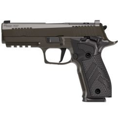 Sig P226, X-Series Legion 9mm, 4.4" Barrel, Cerakote Finish, Legion Gray, Sig-Loc Pro Optics Ready Slide, X-Ray 3 Night Sights, Manual Safety, G10 Grips, 10rd, 3 mags