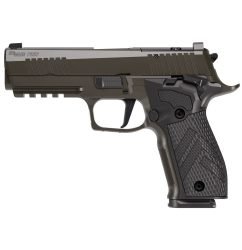 Sig P226, X-Series Legion 9mm, 4.4" Barrel, Legion Gray, Sig-Loc Pro Optics Ready Slide, X-Ray 3 Night Sights, Manual Safety, G10 Grips, 18rd, 3 mags