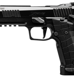 Sig P226, XFIVE Reserve, SAO 9mm, 4.4" Barrel, High Polish Finish, Optics Ready, Aluminum Grips, X-RAY3 3-Dot Tritium Sights, Compensator, 20rd, 3 mags