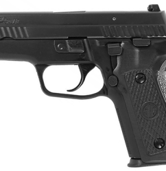 Sig P229 DA/SA 9mm, 3.9" Barrel, Nitron Finish, Black, SIGLITE Night Sights, Decocker, 10rd