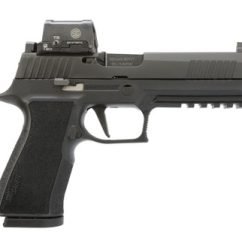 Sig P320 XTEN 10mm, 5" Barrel, Black Finish, Romeo 2 Optic, 15rd