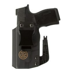 Sig P365XL, Appendix Inside Waistband Holster, Left Hand, Black, Fits P365XL, Kydex