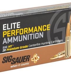 Sig Sauer Elite 270 Winchester, 120gr, Copper Solid, 20rd Box